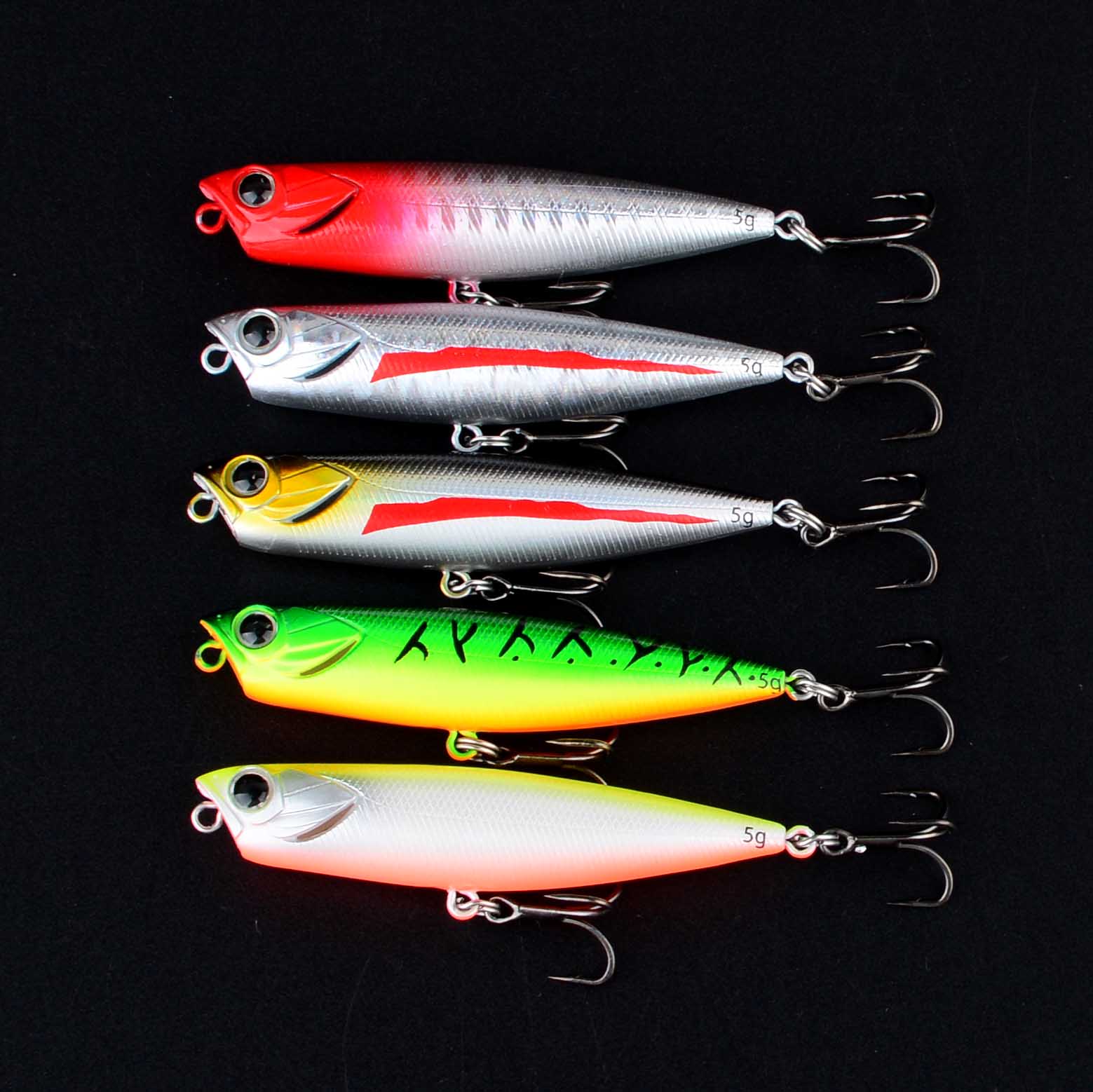 Fishing Hook Treble - 1개 5g 10g 14g 탑워터 포퍼