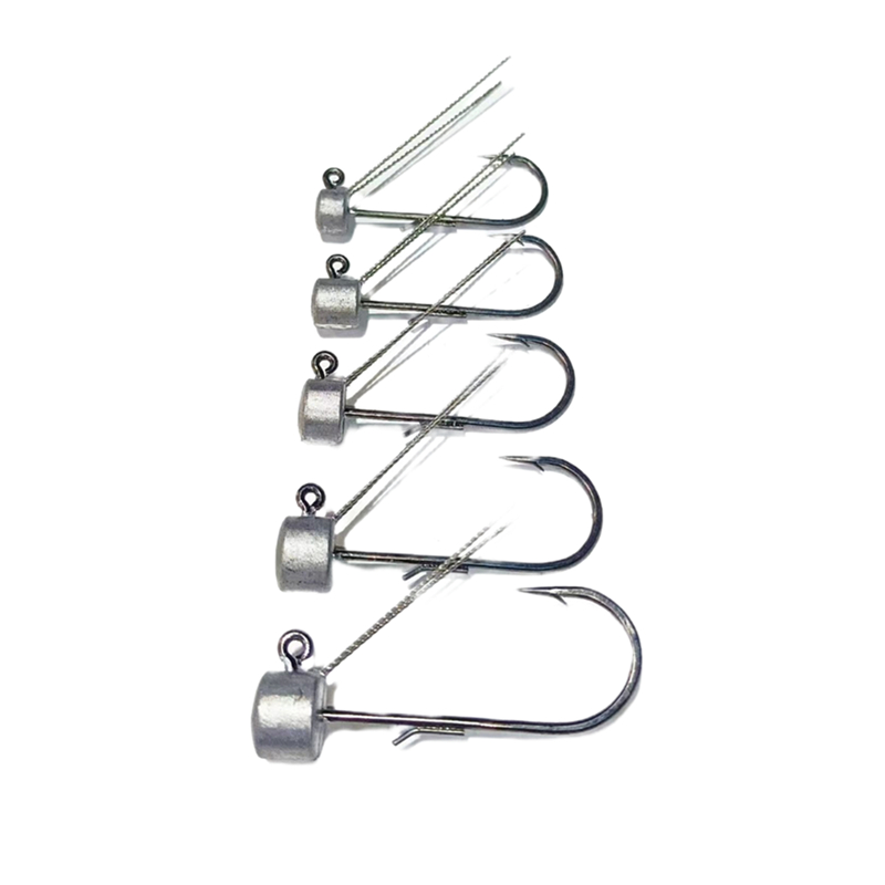 Fishing Hook Offset - 10PCS * 낚시 버섯 모양 네드