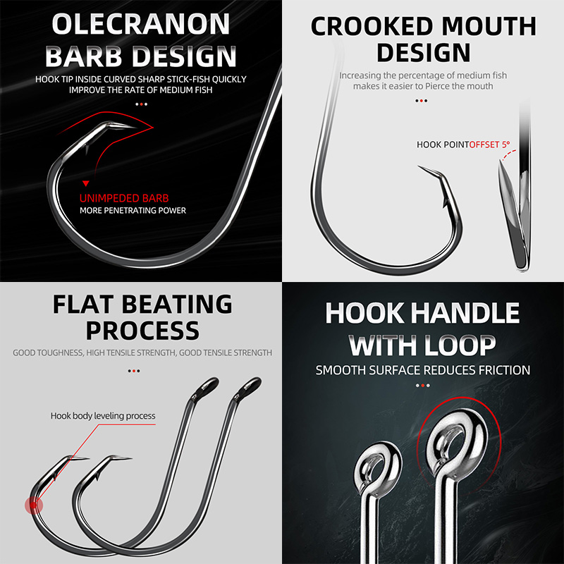 ShareShark 50개/박스 7384 고탄소강 문어 - Fishing Hook Circle 리뷰 및 가격