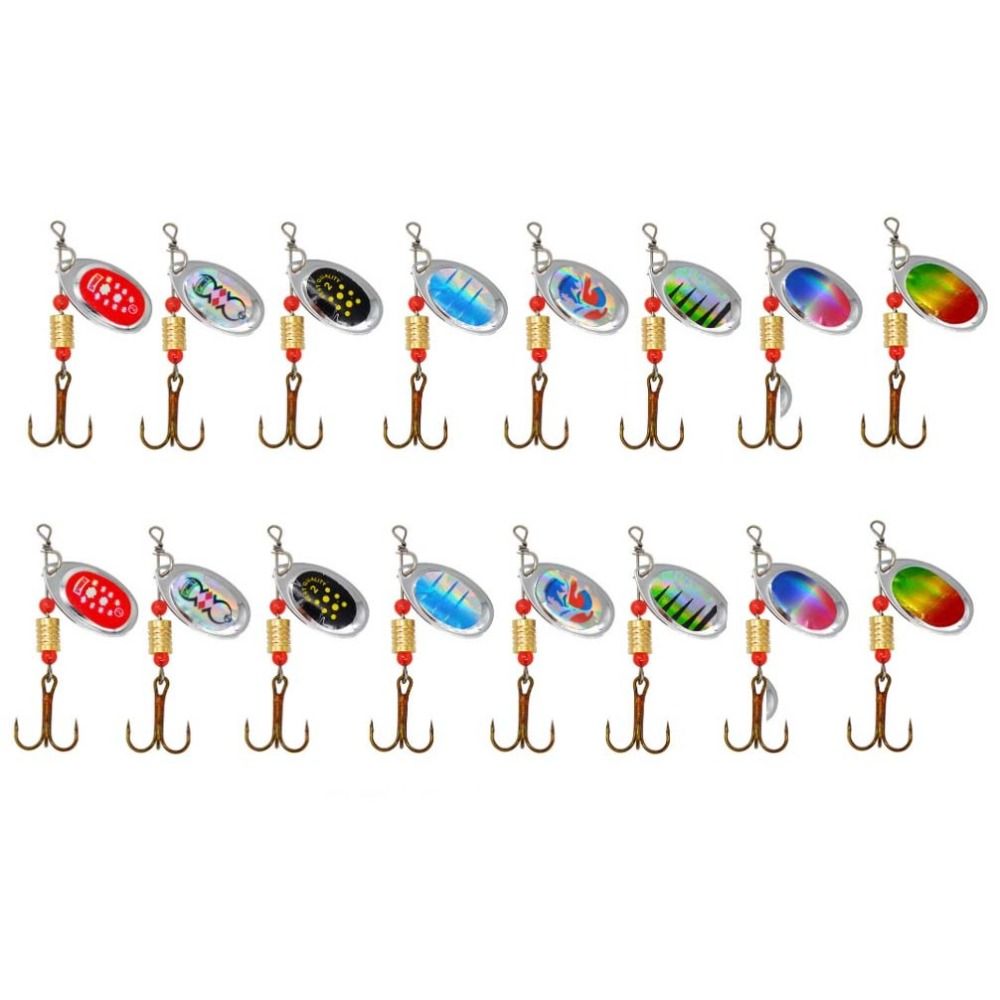 회전 글리터 스피너 낚시 미끼 보관 케이스 지깅 미끼  - Fishing Hook Jig 리뷰 및 가격