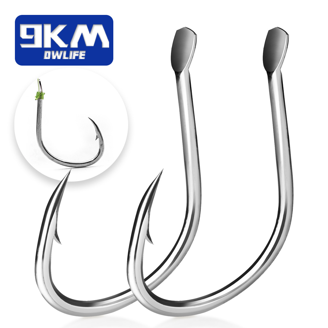 9KM 라이브 미끼 후크 바닷물 낚시 후크 25~100 - Fishing Hook Circle 리뷰 및 가격